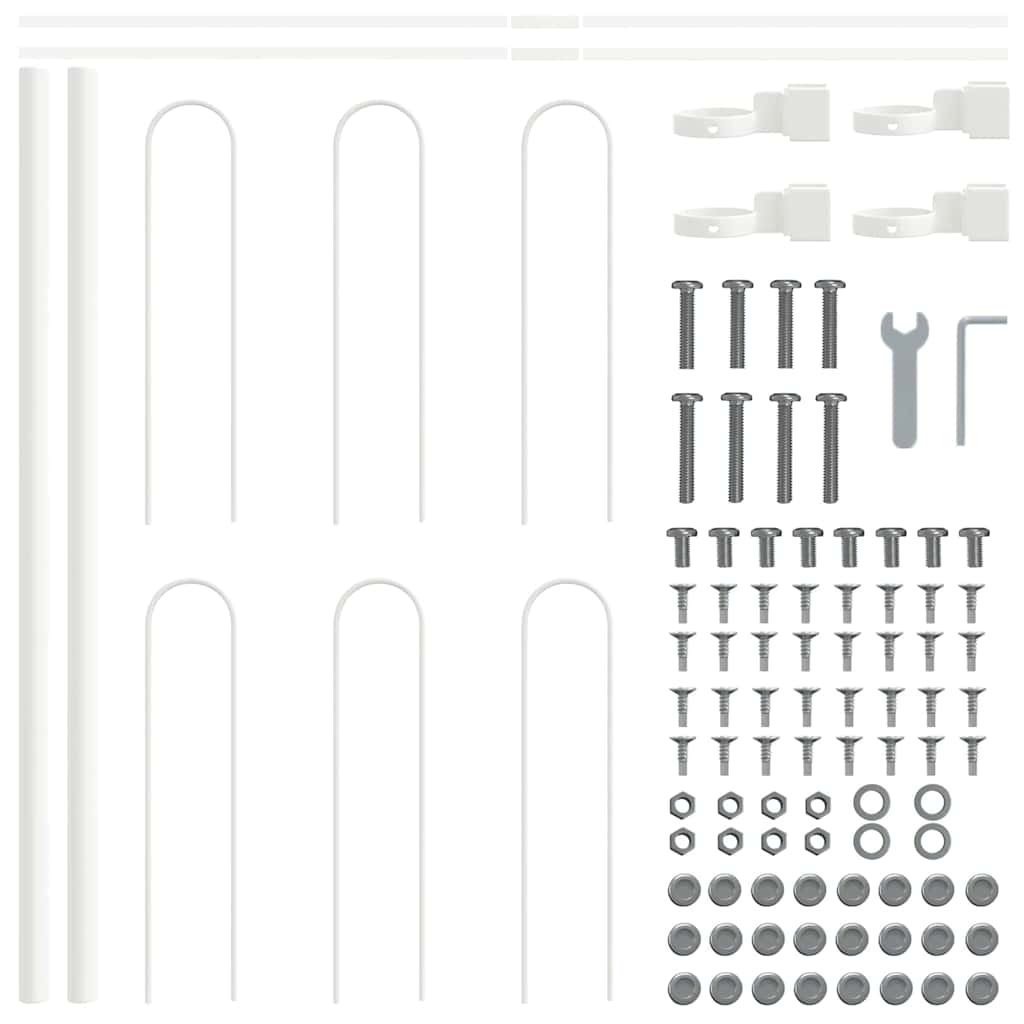 Valla de Jardín 2 pcs 3,4 x 0,6 m