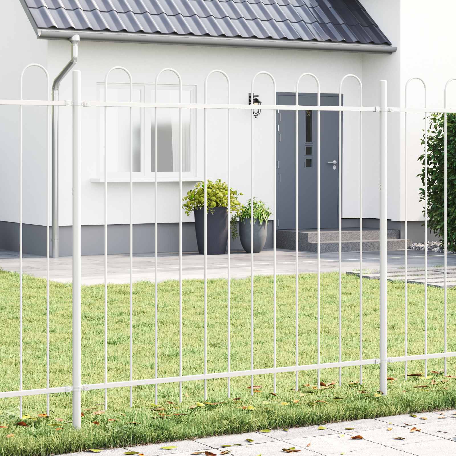 Valla de Jardín 2 pcs 3,4 x 0,6 m