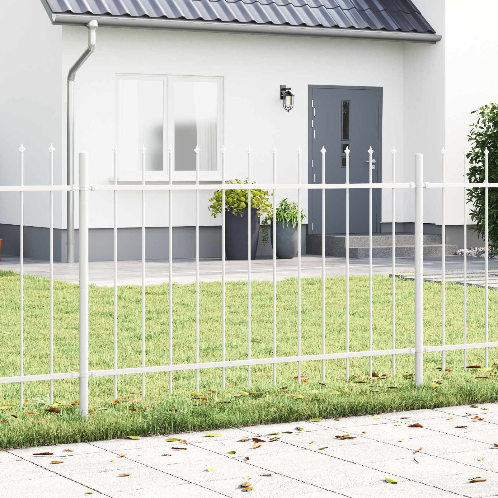 Valla de Jardín 2 pcs 3,4 x 0,6 m
