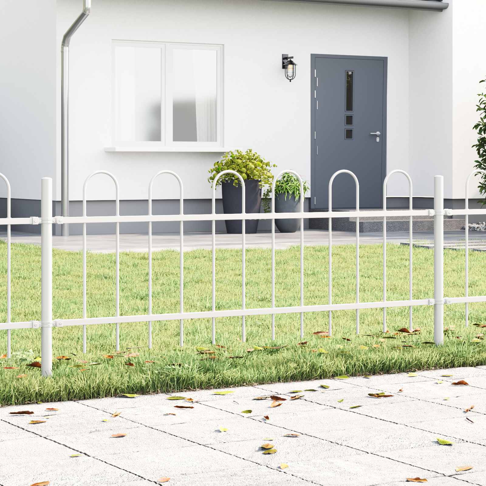 Valla de Jardín 2 pcs 3,4 x 0,6 m