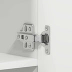 Armario para Zapatos con estante Blanco 80 x 35.5 x 180 cm