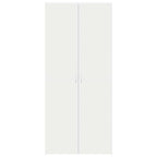 Armario para Zapatos con estante Blanco 80 x 35.5 x 180 cm