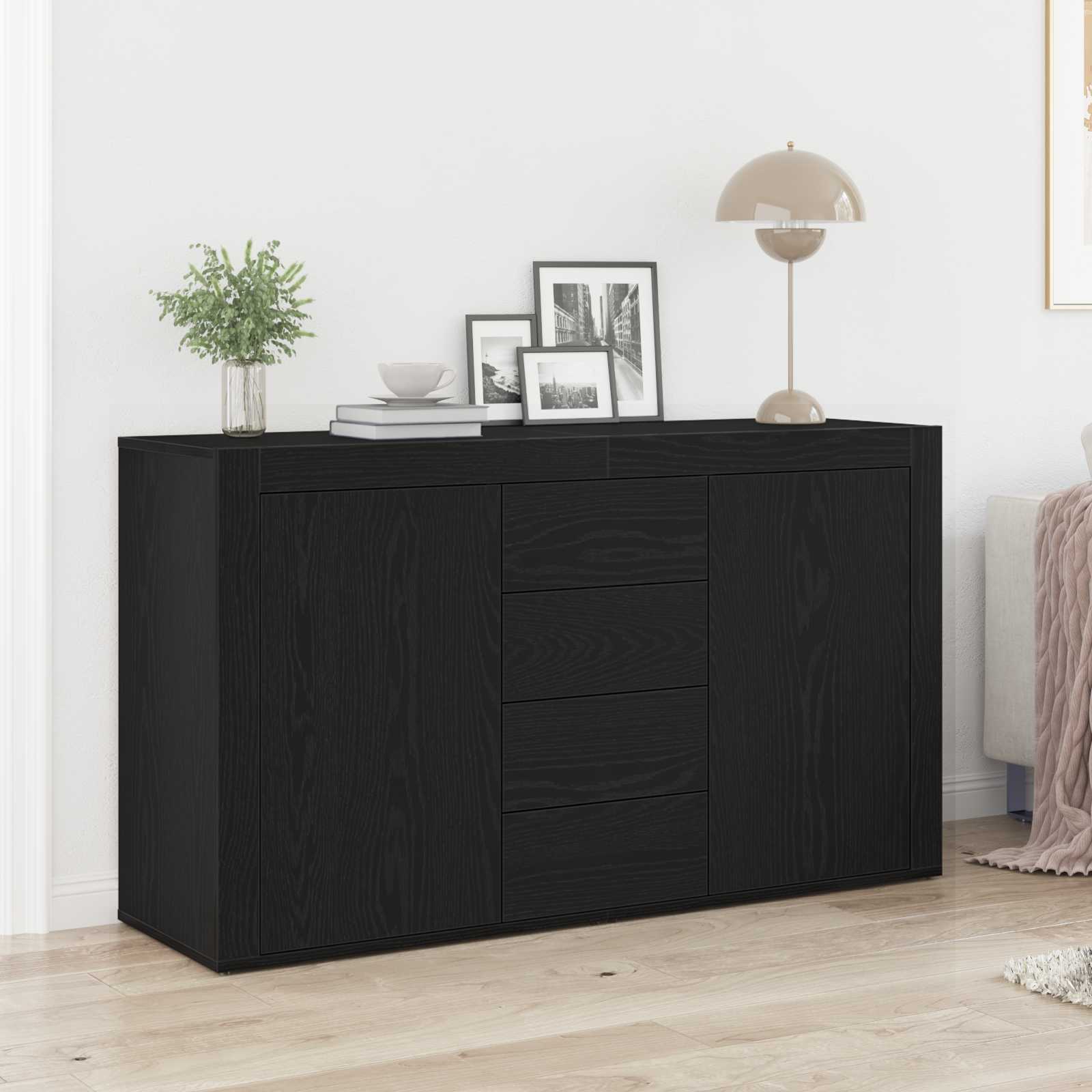 Aparador con cajón 120 x 36 x 69 cm Madera de ingeniería