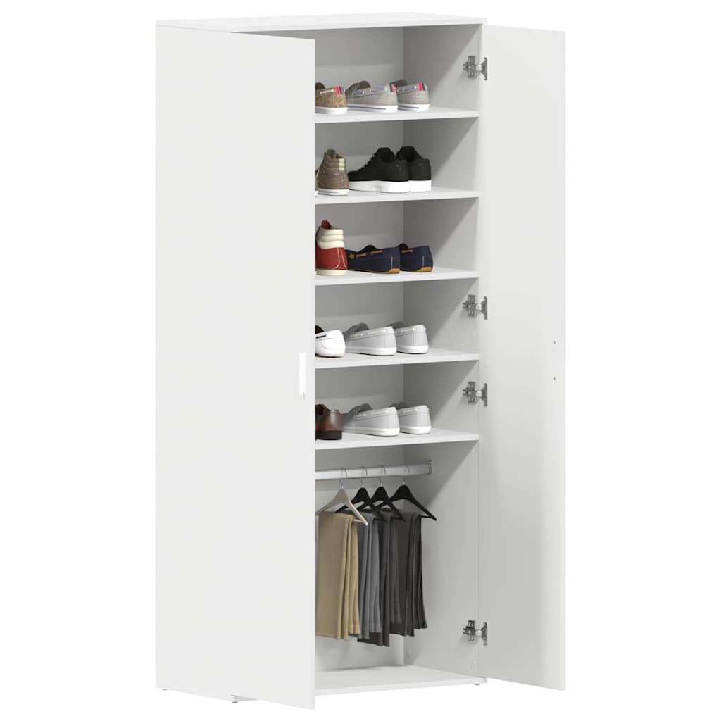 Armario Zapatero 80 x 39 x 178 cm Madera de ingeniería