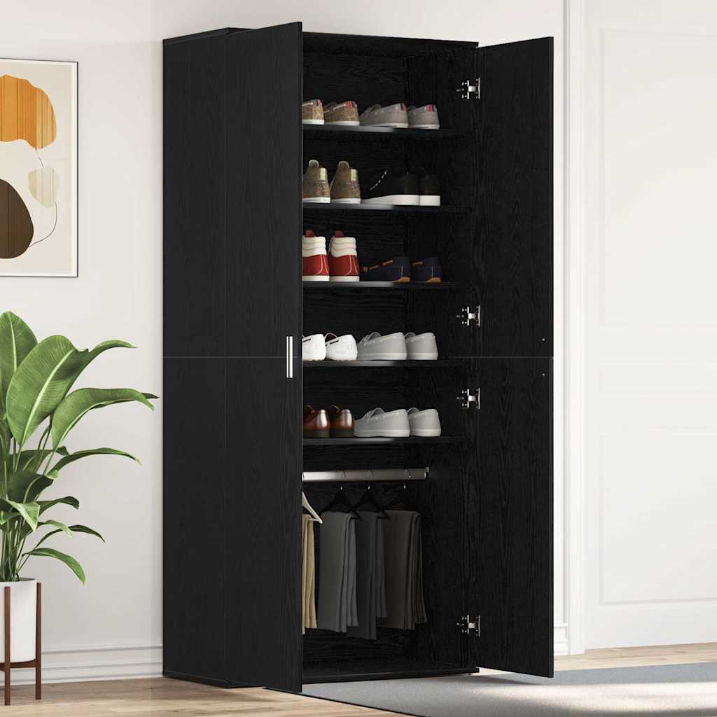 Armario Zapatero 80 x 39 x 178 cm Madera de ingeniería