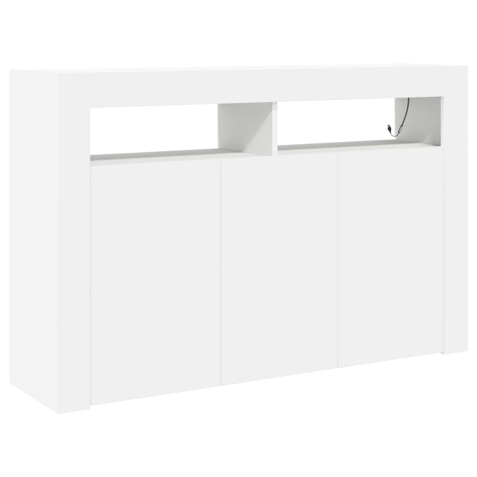 Aparador 116 x 30 x 75 cm Madera de ingeniería