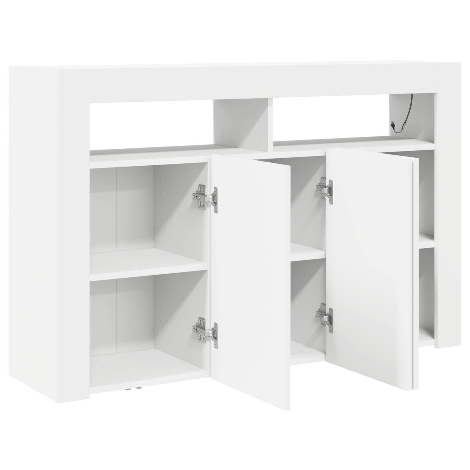 Aparador 116 x 30 x 75 cm Madera de ingeniería