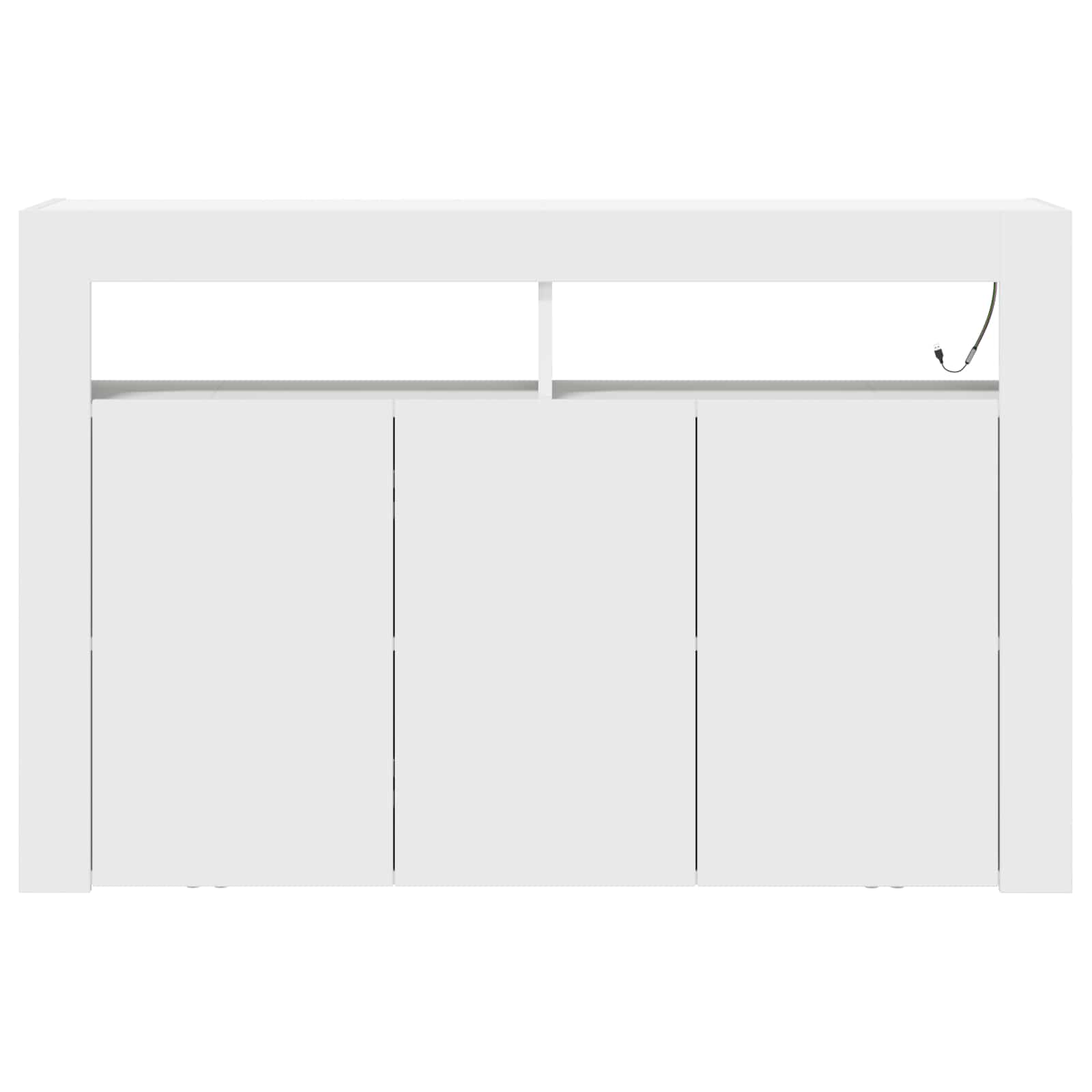 Aparador 116 x 30 x 75 cm Madera de ingeniería
