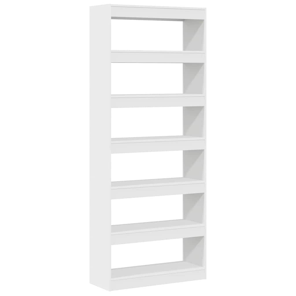 Librería con estante 80 x 30 x 198 cm Madera de ingeniería