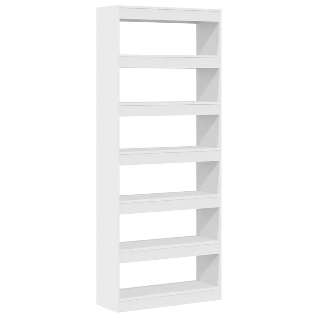 Librería con estante 80 x 30 x 198 cm Madera de ingeniería