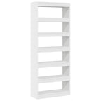 Librería con estante 80 x 30 x 198 cm Madera de ingeniería
