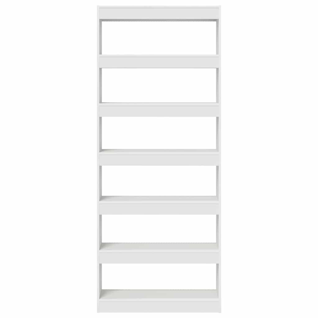 Librería con estante 80 x 30 x 198 cm Madera de ingeniería
