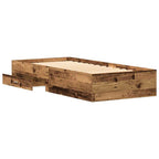 Estructura de cama con cajón Madera Vieja 100 x 200 cm