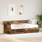 Cama de día Madera Vieja 100 x 200 cm Madera contrachapada