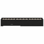 Estructura de cama Roble Negro 90 x 200 cm Madera contrachapada