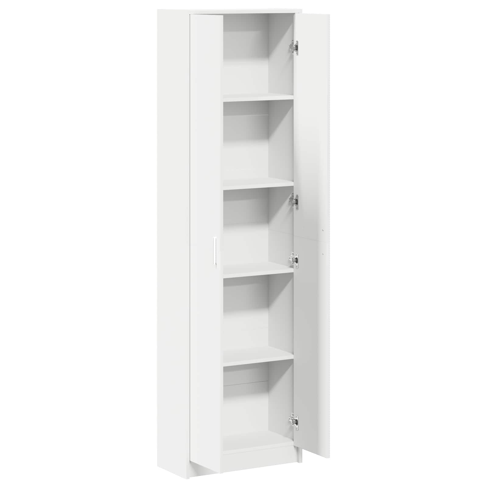 Cabinet with shelf 55 x 25 x 189 cm Engineered wood