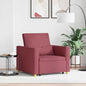 Blue Single Fold-Out Sofa Bed 90 x 165 x 87 cm fabric