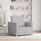 Blue Single Fold-Out Sofa Bed 90 x 165 x 87 cm fabric