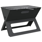 Parrilla al aire libre Negro 46 x 31 x 31 cm Acero