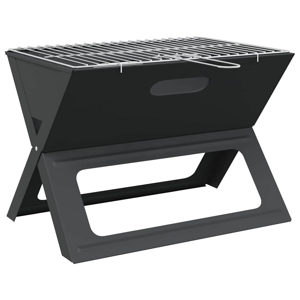 Parrilla al aire libre Negro 46 x 31 x 31 cm Acero
