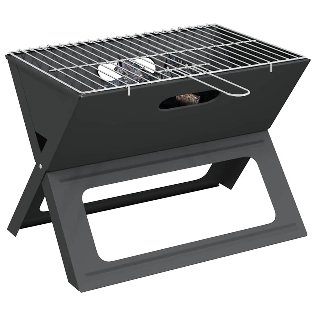Parrilla al aire libre Negro 46 x 31 x 31 cm Acero