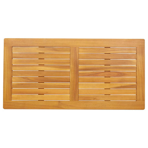 Solid Acacia Wood Countertop Natural Oil 100 x 50 x 2 cm