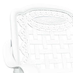 Silla de Jardín 2 pcs 55 x 56,5 x 91cm Aluminio