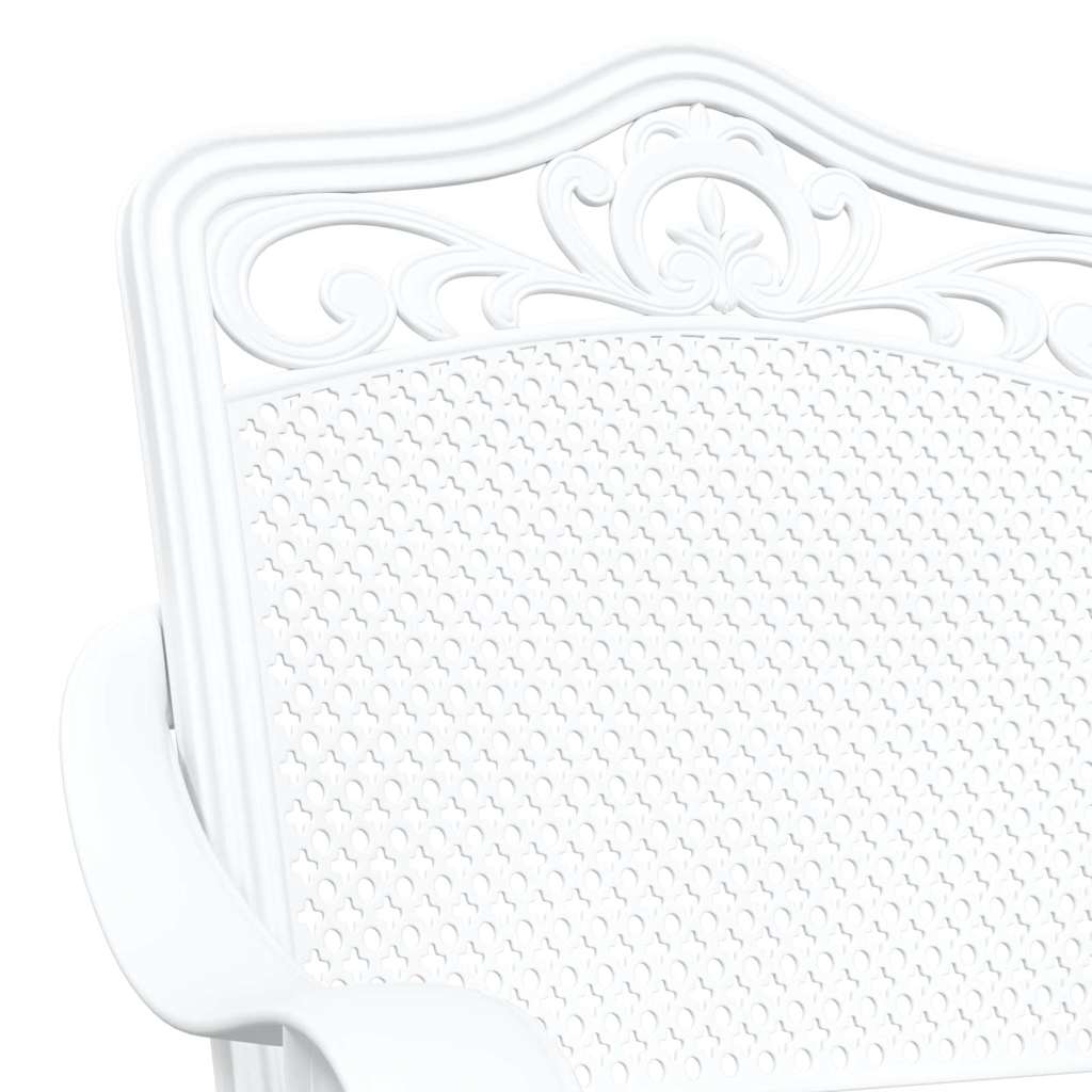 Silla de Jardín 2 pcs 55 x 55 x 92,5cm Aluminio
