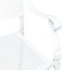 Silla de Jardín 2 pcs 55 x 55 x 92,5cm Aluminio
