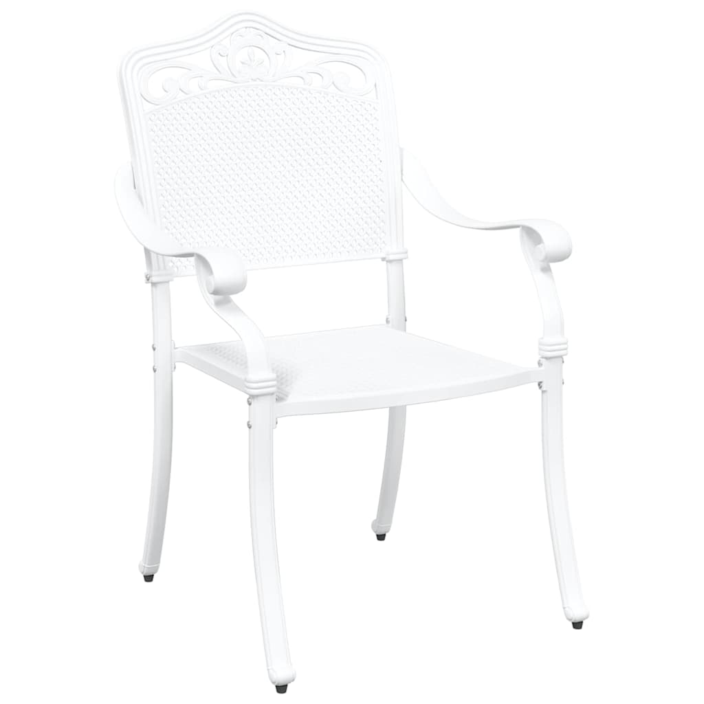 Silla de Jardín 2 pcs 55 x 55 x 92,5cm Aluminio