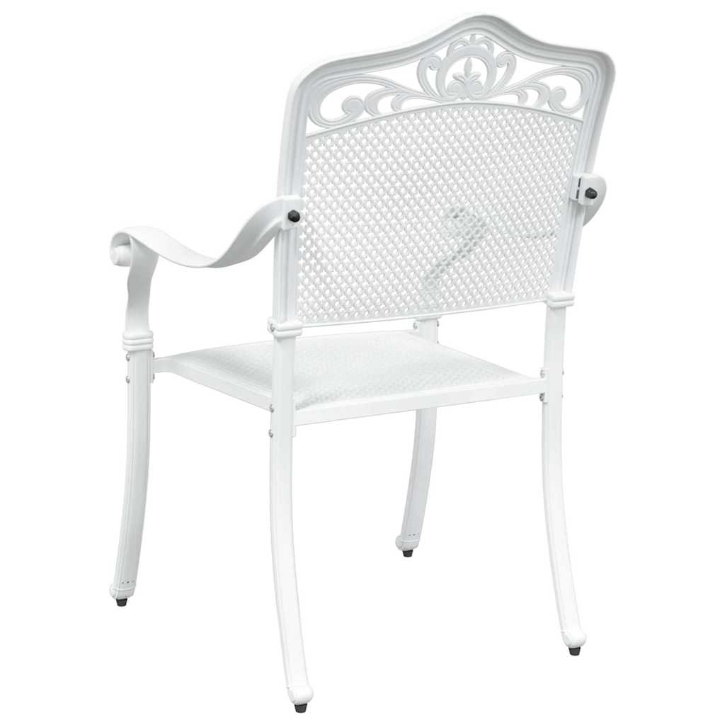 Silla de Jardín 2 pcs 55 x 55 x 92,5cm Aluminio