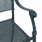Silla de Jardín 2 pcs Verde 64 x 62 x 93cm Aluminio