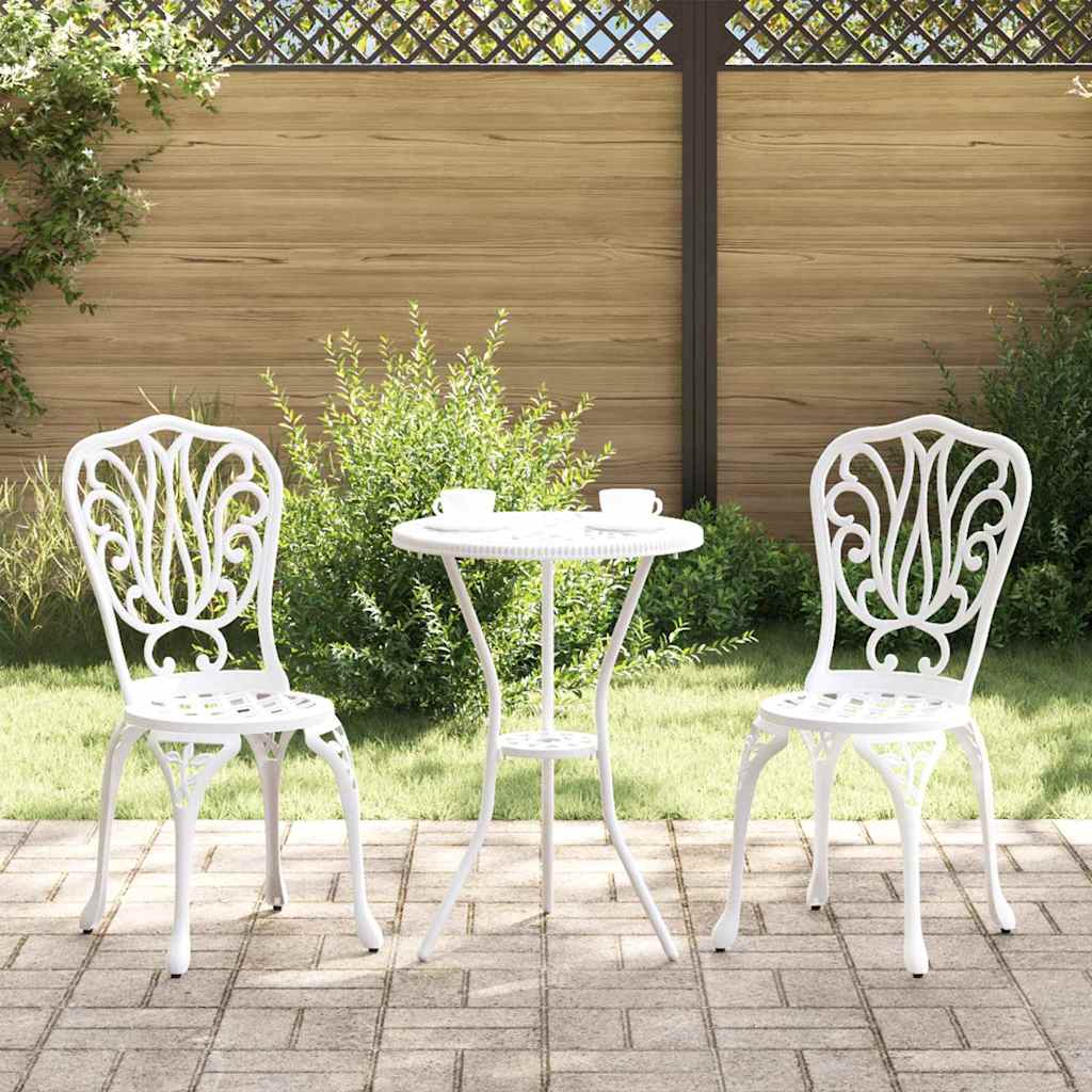 Juego Bistro de Jardín 3 pcs Aluminio