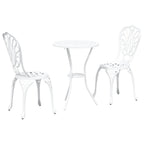 Juego Bistro de Jardín 3 pcs Aluminio