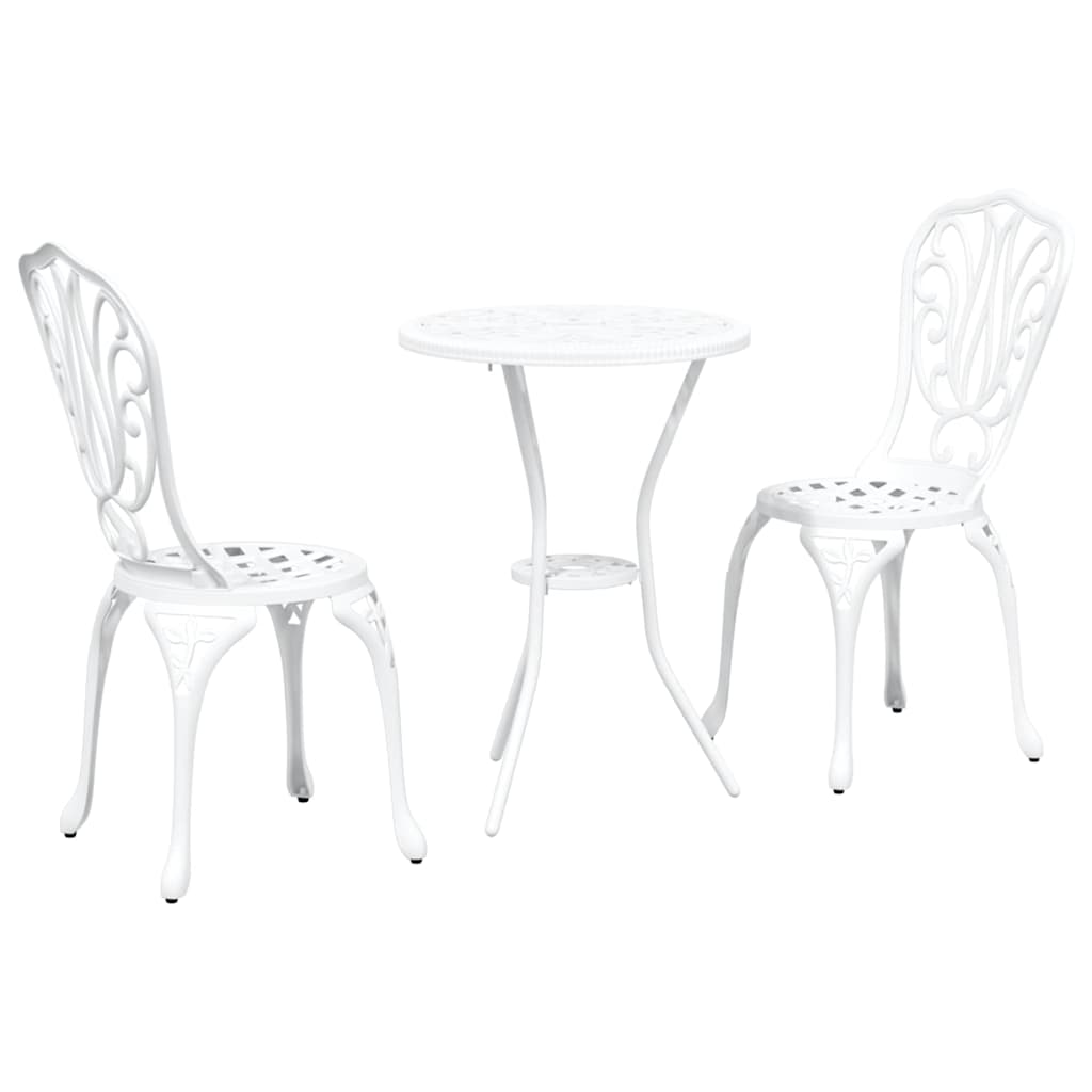 Juego Bistro de Jardín 3 pcs Aluminio
