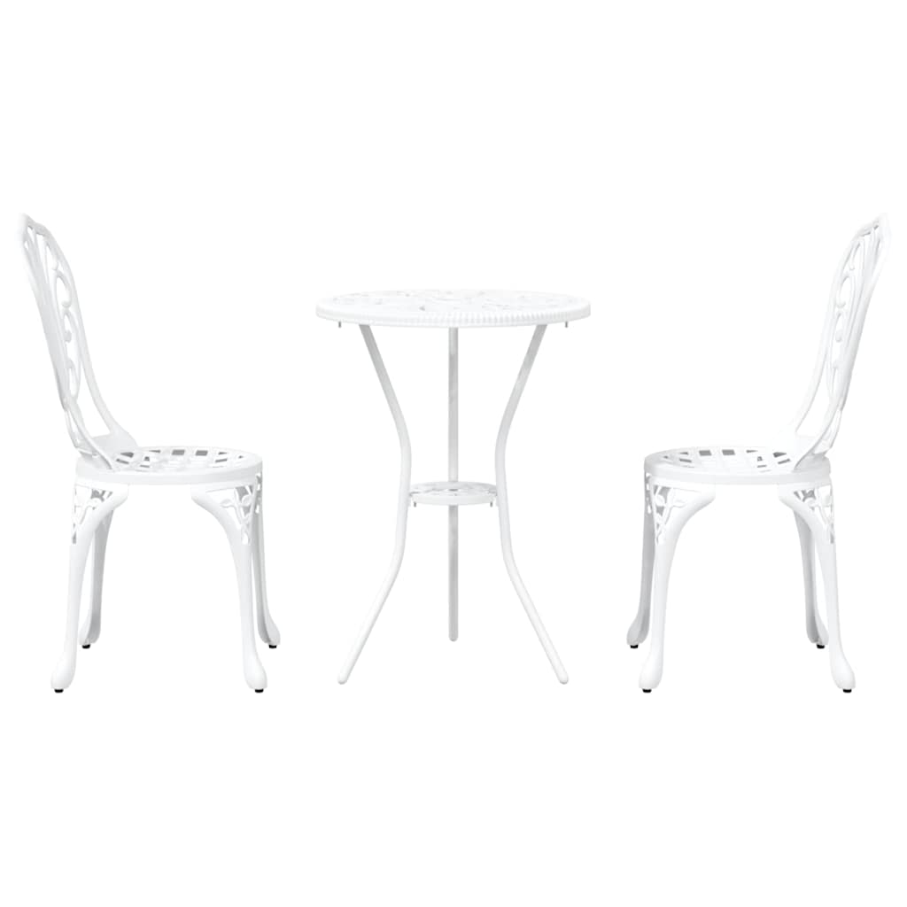 Juego Bistro de Jardín 3 pcs Aluminio