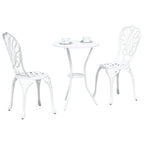 Juego Bistro de Jardín 3 pcs Aluminio