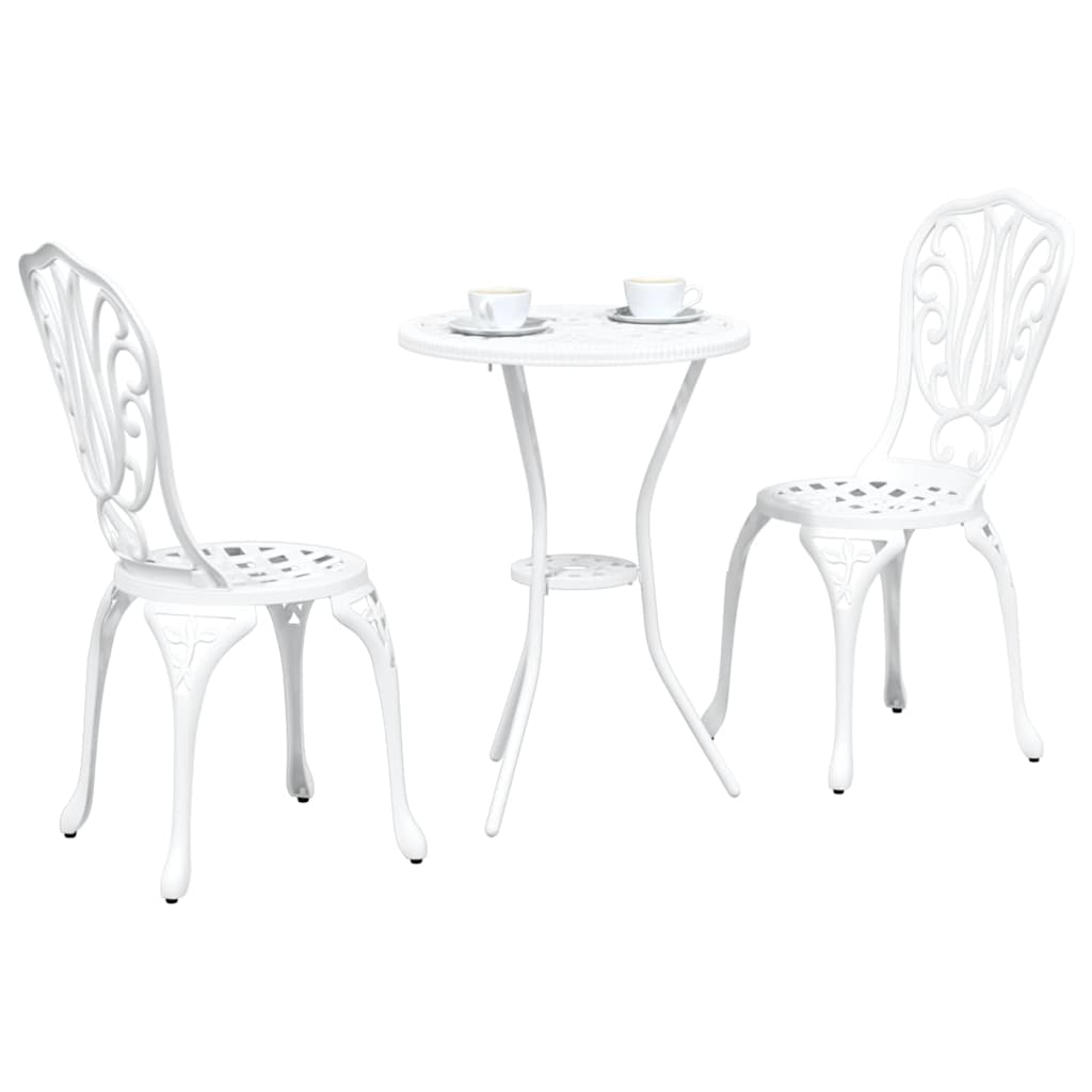Juego Bistro de Jardín 3 pcs Aluminio