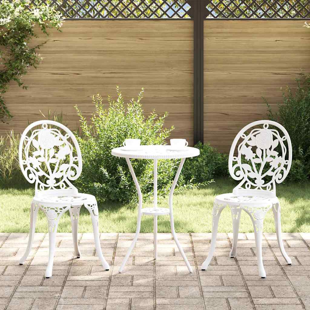 Juego Bistro de Jardín 3 pcs Aluminio