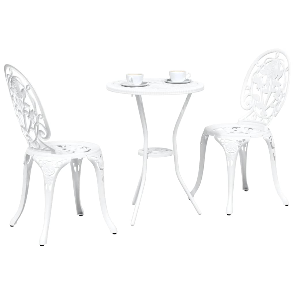 Juego Bistro de Jardín 3 pcs Aluminio