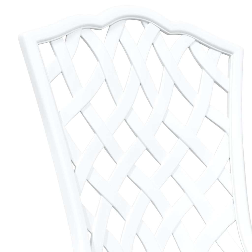 Silla de Jardín 2 pcs 39 x 40 x 87 cm Aluminio