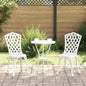 Silla de Jardín 2 pcs 39 x 40 x 87 cm Aluminio