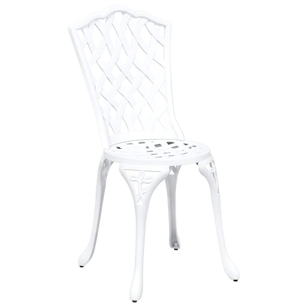 Silla de Jardín 2 pcs 39 x 40 x 87 cm Aluminio
