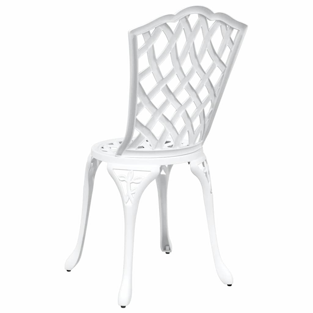 Silla de Jardín 2 pcs 39 x 40 x 87 cm Aluminio