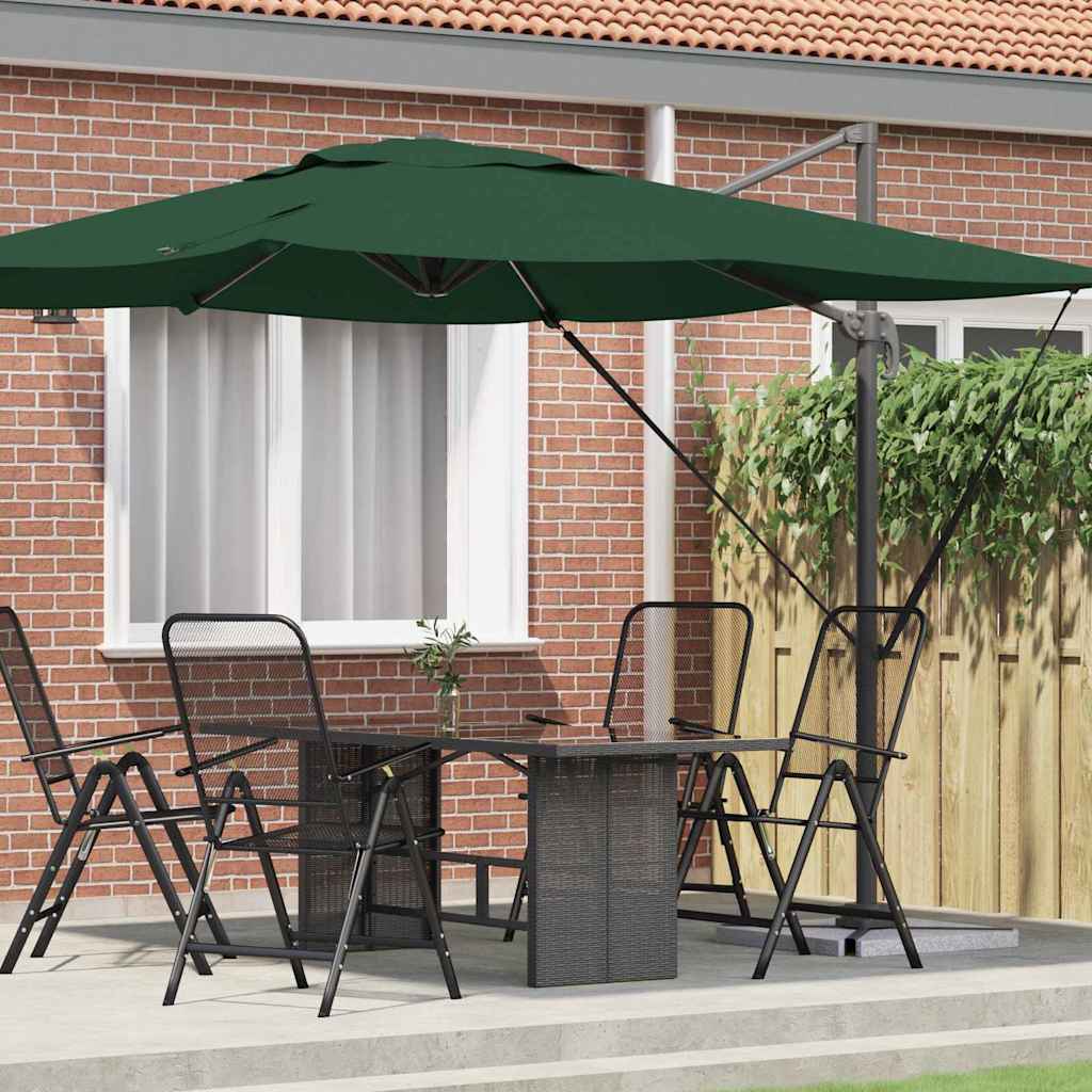 Roma Parasol Anthracite 286 x 284 x 265 cm Aluminum and polyester