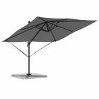 Parasol Roma Antracita 286 x 284 x 265 cm Aluminio y poliéster