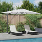 Parasol Roma Antracita 286 x 284 x 270 cm Aluminio y poliéster