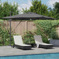Parasol Roma Antracita 286 x 284 x 270 cm Aluminio y poliéster