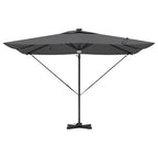 Parasol Roma Antracita 286 x 284 x 270 cm Aluminio y poliéster