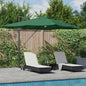 Sombrilla Antracita 351 x 250 x 253 cm Poliéster y Aluminio